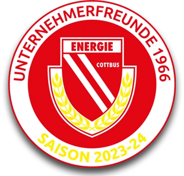 Logo der Unternehmerfreunde Energie Cottbus 1966 – Saison 2023/24